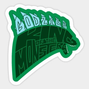 King of the monsters 2.0 Sticker